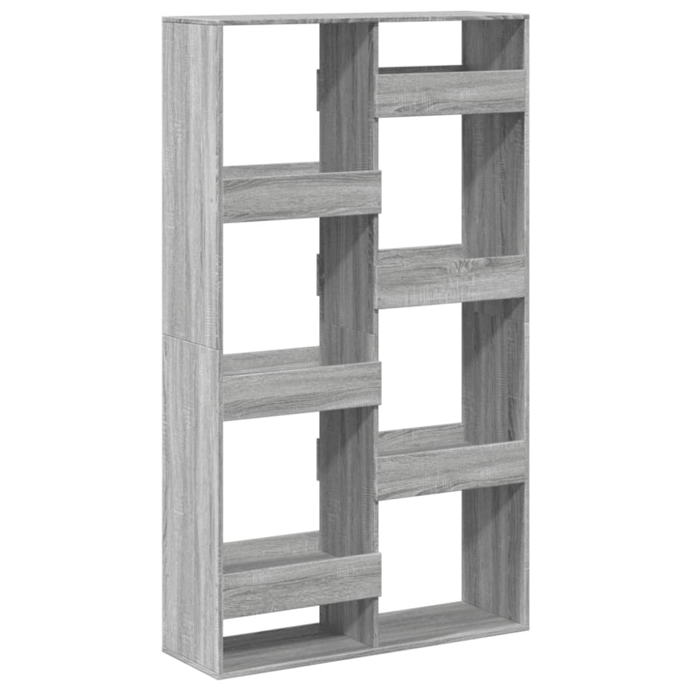 vidaXL Bibliotecă, gri sonoma, 100x33x175 cm, lemn prelucrat
