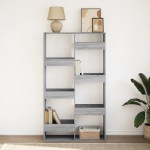 vidaXL Bibliotecă, gri sonoma, 100x33x175 cm, lemn prelucrat vidaXL Bibliotecă, gri sonoma, 100x33x175 cm, lemn prelucrat
