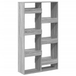 vidaXL Bibliotecă, gri sonoma, 100x33x175 cm, lemn prelucrat vidaXL Bibliotecă, gri sonoma, 100x33x175 cm, lemn prelucrat