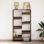 vidaXL Bibliotecă, stejar maro, 100x33x175 cm, lemn prelucrat
