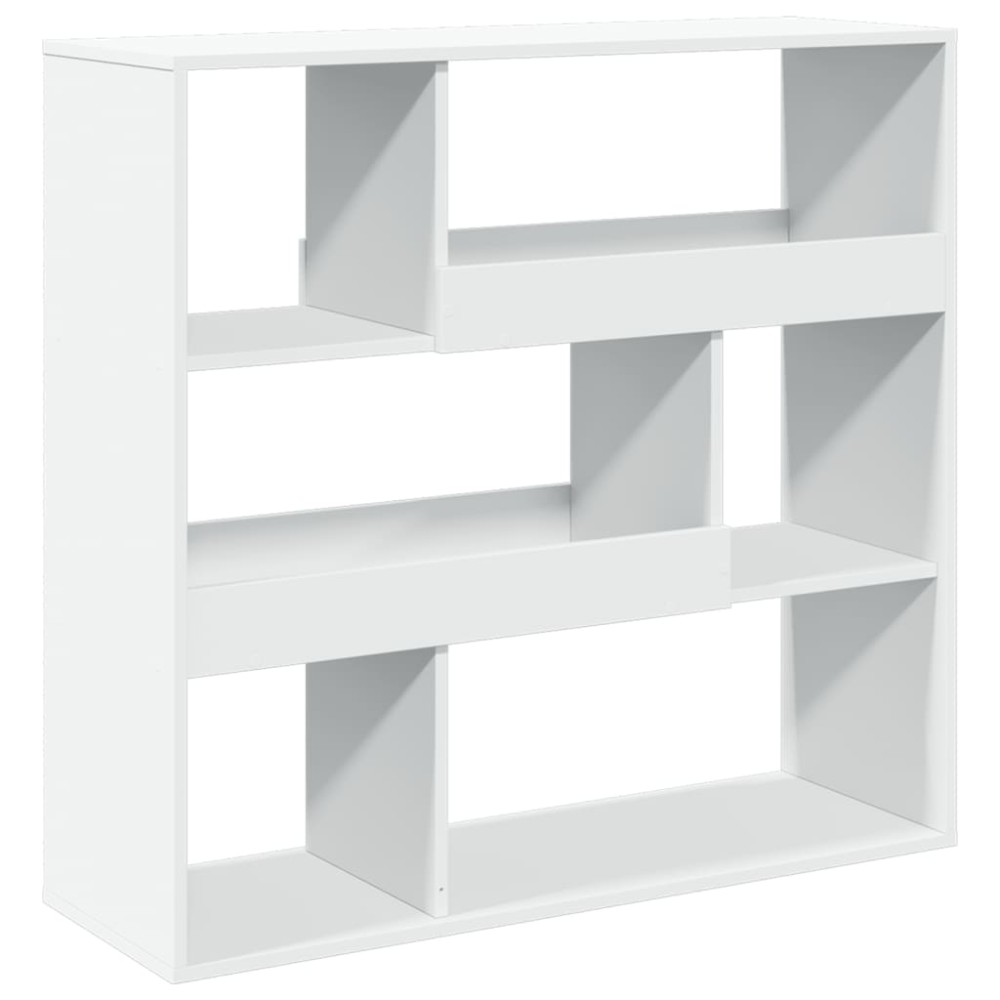 vidaXL Separator de cameră, alb, 100x33x94,5 cm, lemn prelucrat