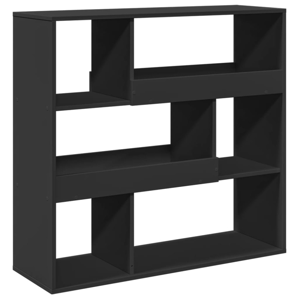 vidaXL Separator de cameră, negru, 100x33x94,5 cm, lemn prelucrat