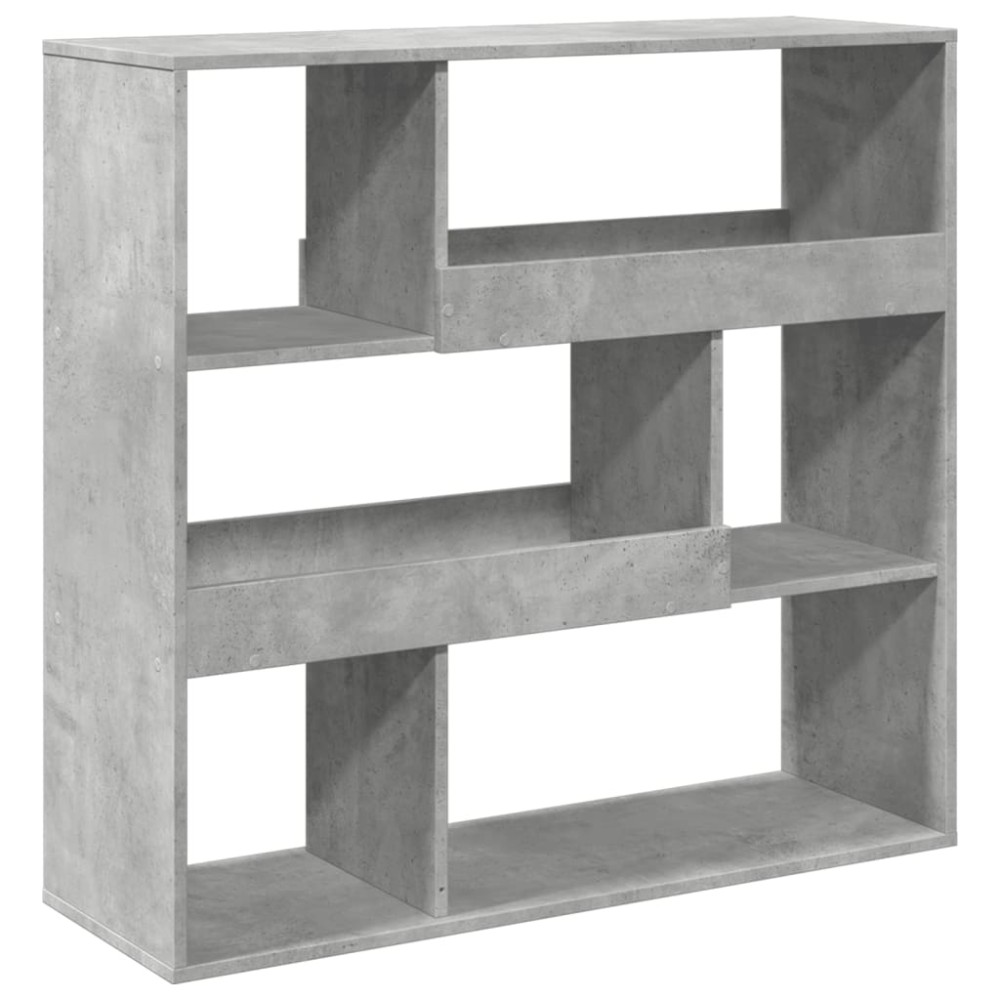 vidaXL Separator de cameră, gri beton, 100x33x94,5 cm, lemn prelucrat