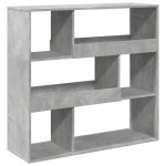 vidaXL Separator de cameră, gri beton, 100x33x94,5 cm, lemn prelucrat vidaXL Separator de cameră, gri beton, 100x33x94,5 cm, lemn prelucrat