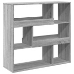 vidaXL Separator cameră, gri sonoma, 100x33x94,5 cm, lemn prelucrat vidaXL Separator cameră, gri sonoma, 100x33x94,5 cm, lemn prelucrat
