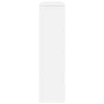 vidaXL Separator de cameră, alb, 100x33x125,5 cm, lemn prelucrat vidaXL Separator de cameră, alb, 100x33x125,5 cm, lemn prelucrat