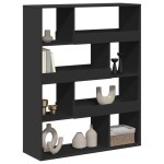 vidaXL Separator de cameră, negru, 100x33x125,5 cm, lemn prelucrat vidaXL Separator de cameră, negru, 100x33x125,5 cm, lemn prelucrat