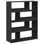vidaXL Separator de cameră, negru, 100x33x125,5 cm, lemn prelucrat vidaXL Separator de cameră, negru, 100x33x125,5 cm, lemn prelucrat