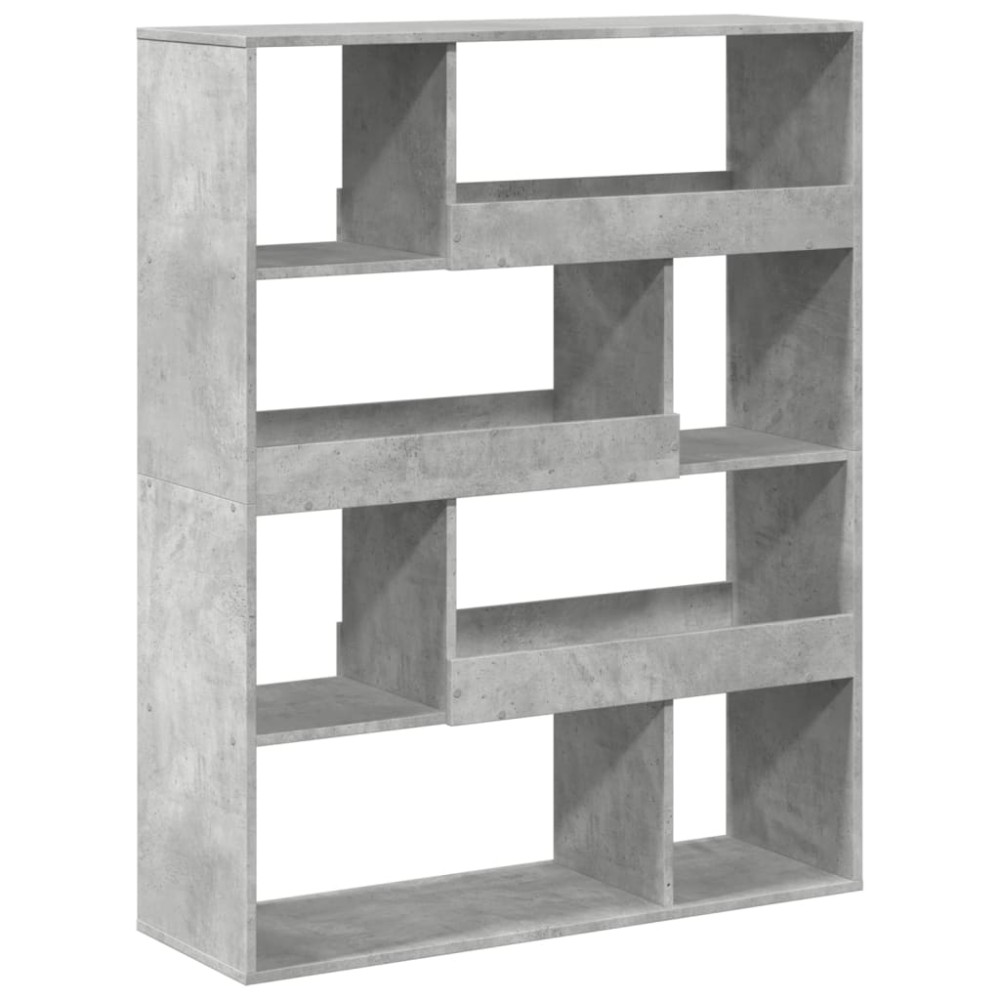 vidaXL Separator de cameră, gri beton, 100x33x125,5 cm, lemn prelucrat