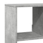 vidaXL Separator de cameră, gri beton, 100x33x125,5 cm, lemn prelucrat vidaXL Separator de cameră, gri beton, 100x33x125,5 cm, lemn prelucrat