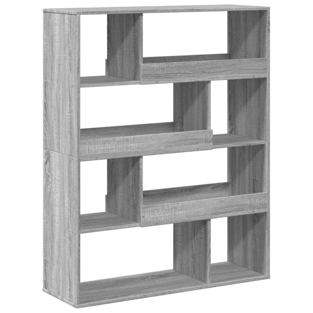 vidaXL Separator de cameră gri sonoma, 100x33x125,5 cm, lemn prelucrat