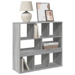 vidaXL Separator cameră, gri sonoma, 100x33x94,5 cm, lemn prelucrat