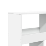 vidaXL Separator de cameră, alb, 100x33x125,5 cm, lemn prelucrat vidaXL Separator de cameră, alb, 100x33x125,5 cm, lemn prelucrat