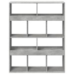 vidaXL Separator de cameră, gri beton, 100x33x125,5 cm, lemn prelucrat vidaXL Separator de cameră, gri beton, 100x33x125,5 cm, lemn prelucrat