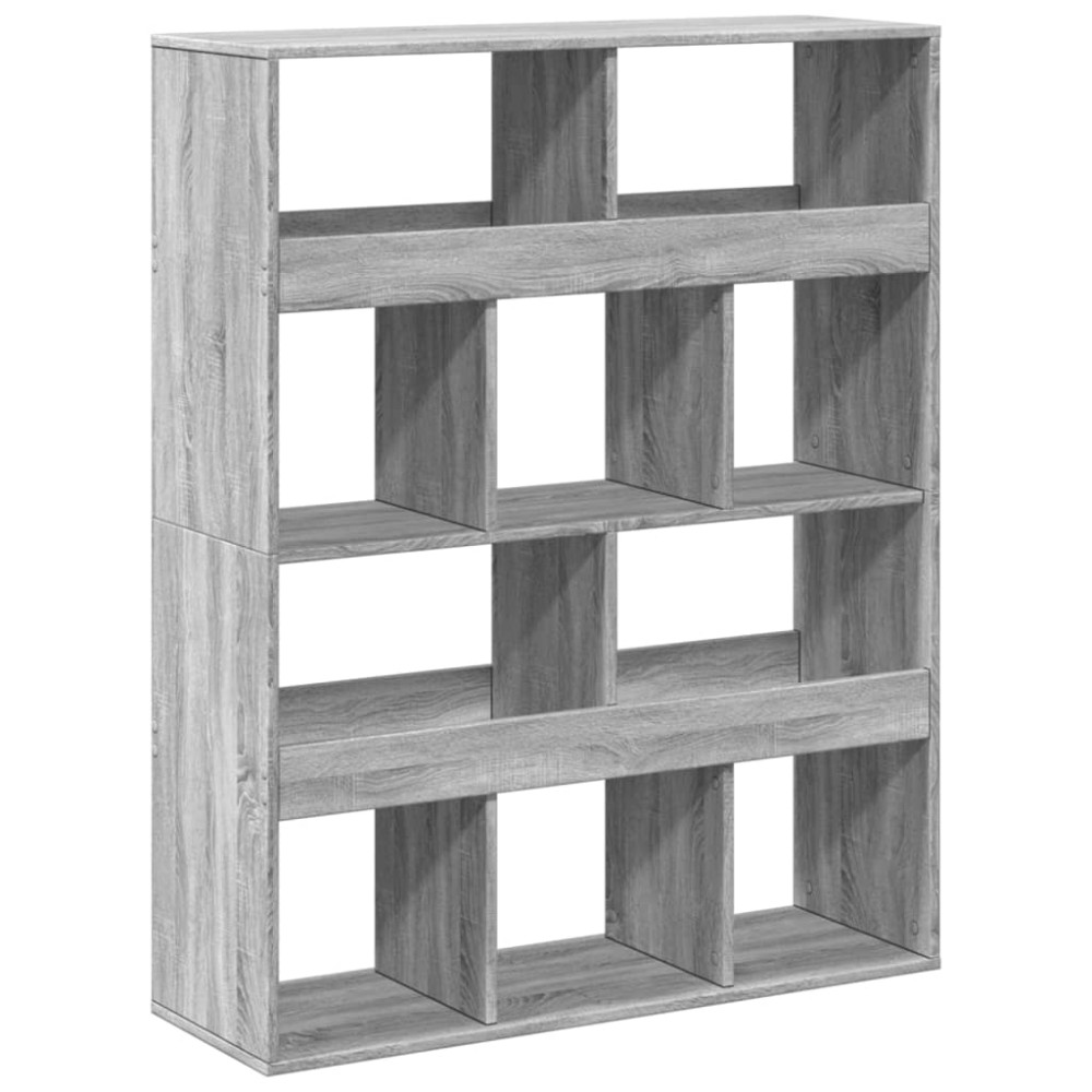 vidaXL Separator de cameră gri sonoma, 100x33x125,5 cm, lemn prelucrat