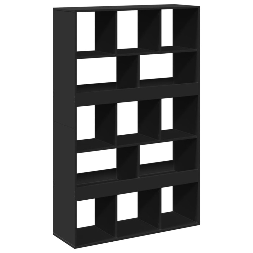 vidaXL Separator de cameră, negru, 100x33x156,5 cm, lemn prelucrat