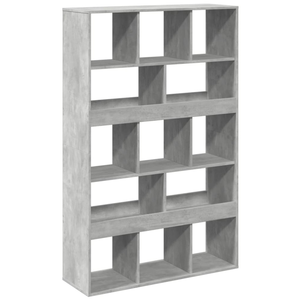 vidaXL Separator de cameră, gri beton, 100x33x156,5 cm, lemn prelucrat