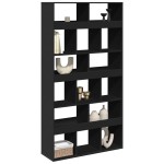 vidaXL Separator de cameră, negru, 100x33x187,5 cm, lemn prelucrat vidaXL Separator de cameră, negru, 100x33x187,5 cm, lemn prelucrat