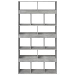 vidaXL Separator de cameră, gri beton, 100x33x187,5 cm, lemn prelucrat vidaXL Separator de cameră, gri beton, 100x33x187,5 cm, lemn prelucrat