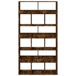 vidaXL Separator cameră stejar fumuriu 100x33x187,5 cm lemn prelucrat vidaXL Separator cameră stejar fumuriu 100x33x187,5 cm lemn prelucrat