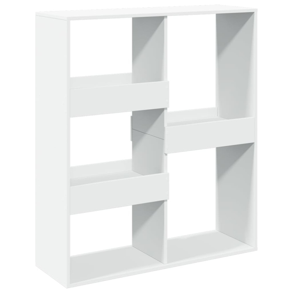 vidaXL Separator de cameră, alb, 100x33x115 cm, lemn prelucrat