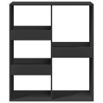 vidaXL Separator de cameră, negru, 100x33x115 cm, lemn prelucrat vidaXL Separator de cameră, negru, 100x33x115 cm, lemn prelucrat