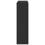 vidaXL Separator de cameră, negru, 100x33x115 cm, lemn prelucrat vidaXL Separator de cameră, negru, 100x33x115 cm, lemn prelucrat