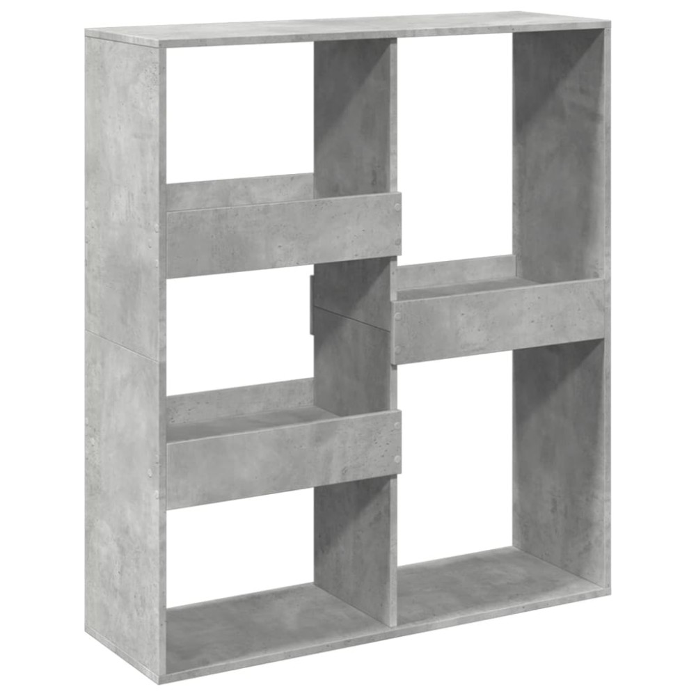 vidaXL Separator de cameră, gri beton, 100x33x115 cm, lemn prelucrat