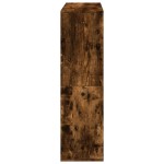 vidaXL Separator cameră, stejar fumuriu, 100x33x115 cm, lemn prelucrat