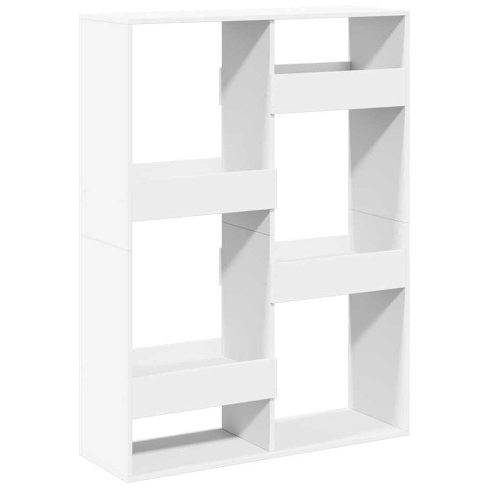 vidaXL Separator de cameră, alb, 100x33x135 cm, lemn prelucrat