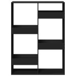 vidaXL Separator de cameră, negru, 100x33x135 cm, lemn prelucrat vidaXL Separator de cameră, negru, 100x33x135 cm, lemn prelucrat