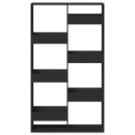 vidaXL Separator de cameră, negru, 100x33x175 cm, lemn prelucrat vidaXL Separator de cameră, negru, 100x33x175 cm, lemn prelucrat