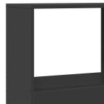 vidaXL Separator de cameră, negru, 100x33x175 cm, lemn prelucrat vidaXL Separator de cameră, negru, 100x33x175 cm, lemn prelucrat