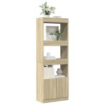 vidaXL Dulap înalt, stejar sonoma, 63x33x180 cm, lemn prelucrat vidaXL Dulap înalt, stejar sonoma, 63x33x180 cm, lemn prelucrat