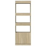 vidaXL Dulap înalt, stejar sonoma, 63x33x180 cm, lemn prelucrat vidaXL Dulap înalt, stejar sonoma, 63x33x180 cm, lemn prelucrat