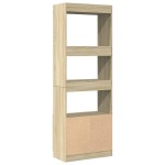 vidaXL Dulap înalt, stejar sonoma, 63x33x180 cm, lemn prelucrat vidaXL Dulap înalt, stejar sonoma, 63x33x180 cm, lemn prelucrat