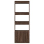 vidaXL Dulap înalt, stejar maro, 63x33x180 cm, lemn prelucrat vidaXL Dulap înalt, stejar maro, 63x33x180 cm, lemn prelucrat