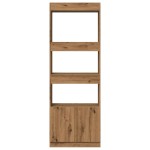 vidaXL Dulap înalt, stejar artizanal, 63x33x180 cm, lemn prelucrat vidaXL Dulap înalt, stejar artizanal, 63x33x180 cm, lemn prelucrat