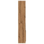 vidaXL Dulap înalt, stejar artizanal, 63x33x180 cm, lemn prelucrat vidaXL Dulap înalt, stejar artizanal, 63x33x180 cm, lemn prelucrat