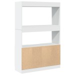 vidaXL Dulap înalt, alb, 92x33x140 cm, lemn prelucrat vidaXL Dulap înalt, alb, 92x33x140 cm, lemn prelucrat