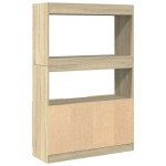 vidaXL Dulap înalt, stejar sonoma, 92x33x140 cm, lemn prelucrat vidaXL Dulap înalt, stejar sonoma, 92x33x140 cm, lemn prelucrat