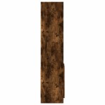 vidaXL Dulap înalt, stejar fumuriu, 92x33x140 cm, lemn prelucrat vidaXL Dulap înalt, stejar fumuriu, 92x33x140 cm, lemn prelucrat