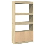 vidaXL Dulap înalt, stejar sonoma, 92x33x180 cm, lemn prelucrat vidaXL Dulap înalt, stejar sonoma, 92x33x180 cm, lemn prelucrat