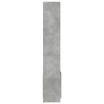 vidaXL Dulap înalt, gri beton, 92x33x180 cm, lemn prelucrat vidaXL Dulap înalt, gri beton, 92x33x180 cm, lemn prelucrat