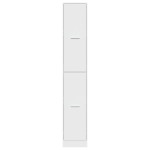 vidaXL Dulap de farmacie, alb, 30x41x174,5 cm, lemn prelucrat vidaXL Dulap de farmacie, alb, 30x41x174,5 cm, lemn prelucrat