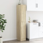 vidaXL Dulap de farmacie, stejar sonoma, 30x41x174,5 cm lemn prelucrat vidaXL Dulap de farmacie, stejar sonoma, 30x41x174,5 cm lemn prelucrat