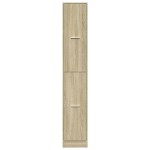 vidaXL Dulap de farmacie, stejar sonoma, 30x41x174,5 cm lemn prelucrat vidaXL Dulap de farmacie, stejar sonoma, 30x41x174,5 cm lemn prelucrat