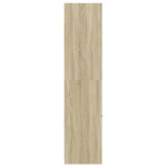 vidaXL Dulap de farmacie, stejar sonoma, 30x41x174,5 cm lemn prelucrat vidaXL Dulap de farmacie, stejar sonoma, 30x41x174,5 cm lemn prelucrat