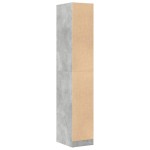 vidaXL Dulap de farmacie, gri beton, 30x41x174,5 cm, lemn prelucrat vidaXL Dulap de farmacie, gri beton, 30x41x174,5 cm, lemn prelucrat