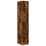 vidaXL Dulap de farmacie stejar fumuriu, 30x41x174,5cm, lemn prelucrat vidaXL Dulap de farmacie stejar fumuriu, 30x41x174,5cm, lemn prelucrat